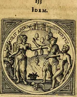 An illustration from Selectorum symbolorvm heroicorvm centvria gemina (1619)