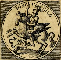 An illustration from Selectorum symbolorvm heroicorvm centvria gemina (1619)