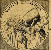 An illustration from Selectorum symbolorvm heroicorvm centvria gemina (1619)