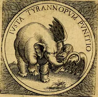 An illustration from Selectorum symbolorvm heroicorvm centvria gemina (1619)