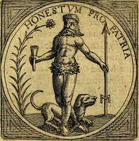 An illustration from Selectorum symbolorvm heroicorvm centvria gemina (1619)