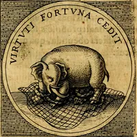 An illustration from Selectorum symbolorvm heroicorvm centvria gemina (1619)