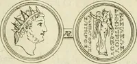 An illustration from Seleucidarum imperium, sive, Historia regum Syriae ad fidem numismatum accommodata (1681)