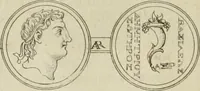 An illustration from Seleucidarum imperium, sive, Historia regum Syriae ad fidem numismatum accommodata (1681)