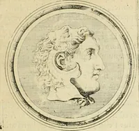 An illustration from Seleucidarum imperium, sive, Historia regum Syriae ad fidem numismatum accommodata (1681)
