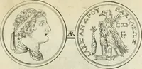 An illustration from Seleucidarum imperium, sive, Historia regum Syriae ad fidem numismatum accommodata (1681)