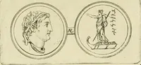 An illustration from Seleucidarum imperium, sive, Historia regum Syriae ad fidem numismatum accommodata (1681)