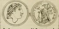 An illustration from Seleucidarum imperium, sive, Historia regum Syriae ad fidem numismatum accommodata (1681)