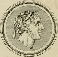 An illustration from Seleucidarum imperium, sive, Historia regum Syriae ad fidem numismatum accommodata (1681)