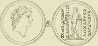 An illustration from Seleucidarum imperium, sive, Historia regum Syriae ad fidem numismatum accommodata (1681)