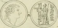 Picture 145 of 167 from Seleucidarum imperium, sive, Historia regum Syriae ad fidem numismatum accommodata (1681), leaf 398