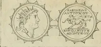 An illustration from Seleucidarum imperium, sive, Historia regum Syriae ad fidem numismatum accommodata (1681)