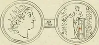 An illustration from Seleucidarum imperium, sive, Historia regum Syriae ad fidem numismatum accommodata (1681)
