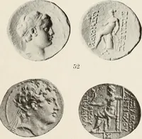 An illustration from The Seleucid mint of Antioch (1918)