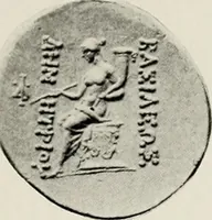 An illustration from The Seleucid mint of Antioch (1918)