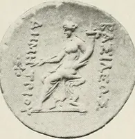 An illustration from The Seleucid mint of Antioch (1918)