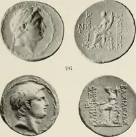 An illustration from The Seleucid mint of Antioch (1918)