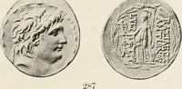 An illustration from The Seleucid mint of Antioch (1918)