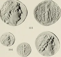 An illustration from The Seleucid mint of Antioch (1918)