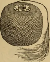 An illustration from The self-instructor in silk knitting, crocheting and embroidery (1884)