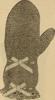 An illustration from The self-instructor in silk knitting, crocheting and embroidery (1884)