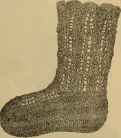 An illustration from The self-instructor in silk knitting, crocheting and embroidery (1884)