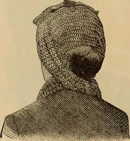 An illustration from The self-instructor in silk knitting, crocheting and embroidery (1884)