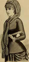 An illustration from The self-instructor in silk knitting, crocheting and embroidery (1884)
