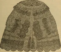 An illustration from The self-instructor in silk knitting, crocheting and embroidery (1884)