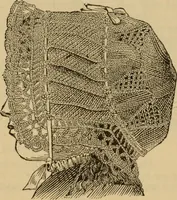 An illustration from The self-instructor in silk knitting, crocheting and embroidery (1884)