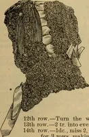 An illustration from The self-instructor in silk knitting, crocheting and embroidery (1884)