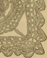 An illustration from The self-instructor in silk knitting, crocheting and embroidery (1884)