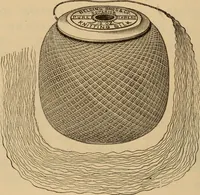An illustration from The self-instructor in silk knitting, crocheting and embroidery (1884)