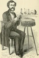 An illustration from Self-instructor in the art of hair work, dressing hair, making curls, switches, braids, and hair jewelry of every description (1867)