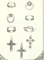 An illustration from Self-instructor in the art of hair work, dressing hair, making curls, switches, braids, and hair jewelry of every description (1867)