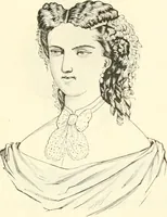 An illustration from Self-instructor in the art of hair work, dressing hair, making curls, switches, braids, and hair jewelry of every description (1867)