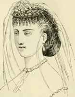 An illustration from Self-instructor in the art of hair work, dressing hair, making curls, switches, braids, and hair jewelry of every description (1867)