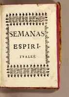 Picture 1 of 11 from Semanas espirituales. (1641), leaf 7