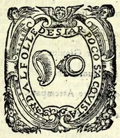 Picture 2 of 2 from Senafila : comedia pastorale (1587), leaf 9