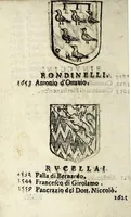 An illustration from Senatori fiorentini (1665)