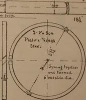 Picture 9 of 45 from Senior course in mechanical drawing (1897), leaf 128