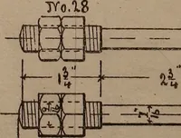 An illustration from Senior course in mechanical drawing (1897)