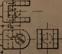 An illustration from Senior course in mechanical drawing (1897)