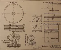 An illustration from Senior course in mechanical drawing (1897)
