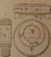 An illustration from Senior course in mechanical drawing (1897)