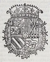 An illustration from Senor. Con Orden, que he tenido del marques de Cadereyta, virrey desta Nueua España, para hazer esta relacion a V. Magestad del mas feliz sucesso, que en muchos siglos ha dado Dios nuestro Señor a esta monarquia, en la detencion de la flota deste reyno, para no solo saluarse ella del peligro inebitable, que con tanta preuencion la esperaua (1638)