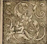 An illustration from Sentenciae ex doctoribvs collectae, qvas papistæ ualde impudenter hodie damnant (1536)