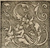 An illustration from Sentenciae ex doctoribvs collectae, qvas papistæ ualde impudenter hodie damnant (1536)