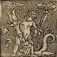 An illustration from Sentenciae ex doctoribvs collectae, qvas papistæ ualde impudenter hodie damnant (1536)