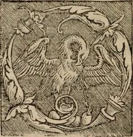 An illustration from Sentenciae ex doctoribvs collectae, qvas papistæ ualde impudenter hodie damnant (1536)